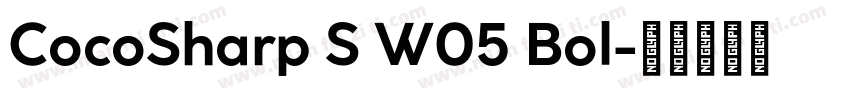 CocoSharp S W05 Bol字体转换